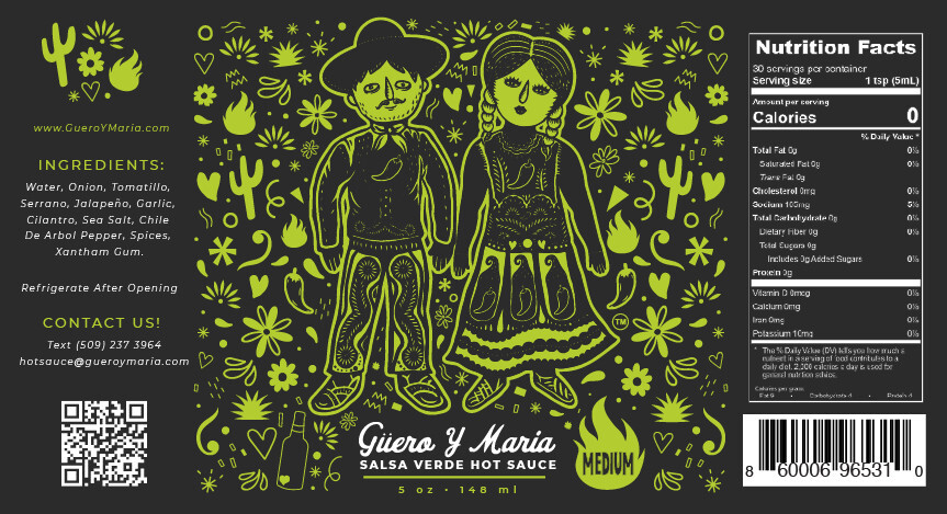 Salsa Verde Hot Sauce