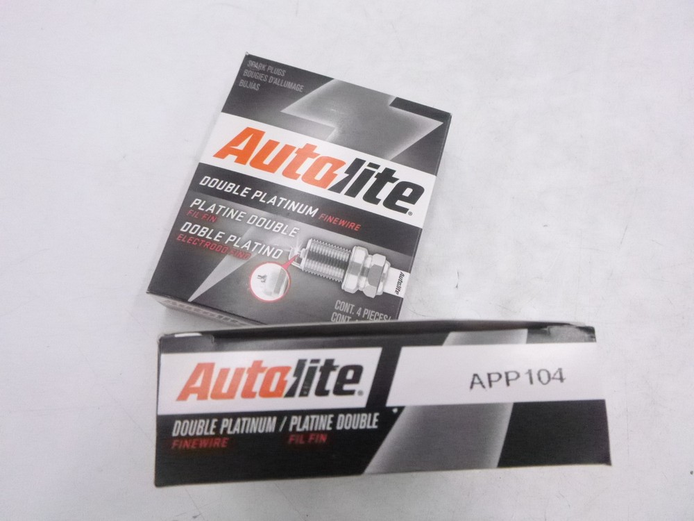 8 Pack Autolite APP104 Double Platinum Finewire Spark Plugs