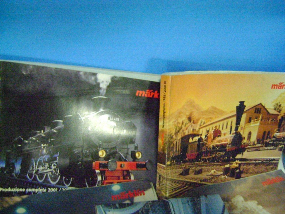 MARKLIN GENERAL CATALOGUES 1999/2000 /1996/97/2001/2002 HO