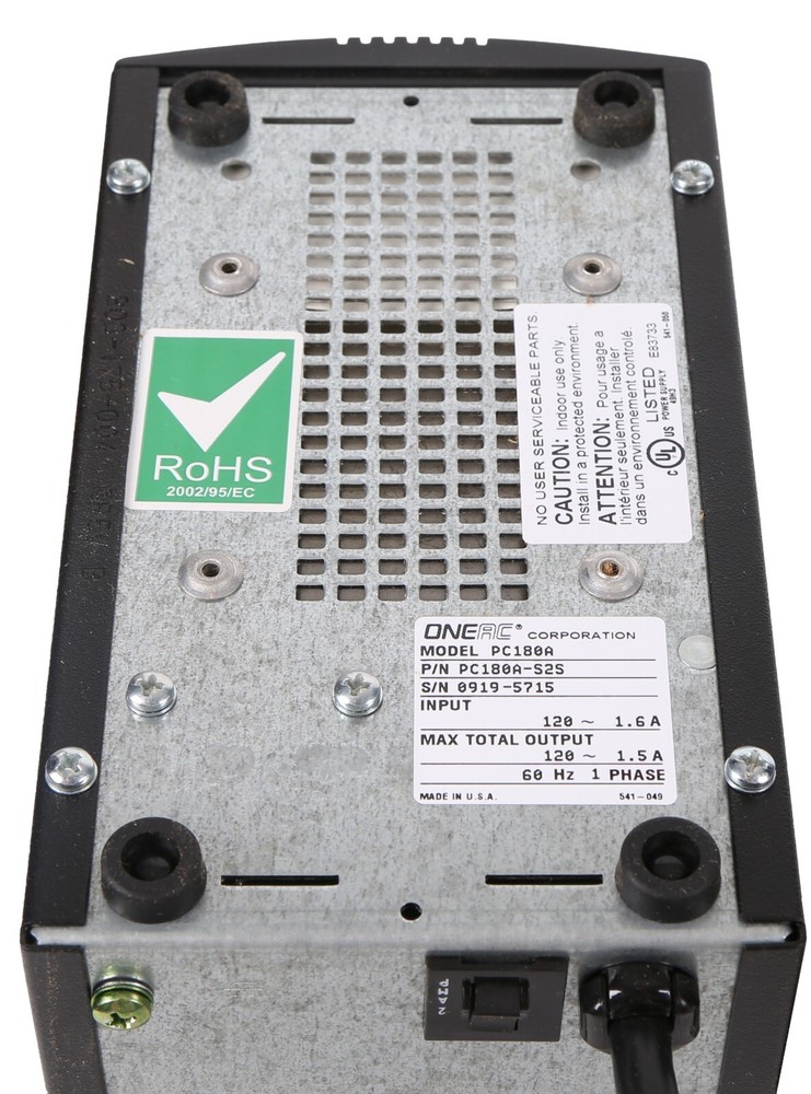 ONEAC ConditionOne Power/Line Conditioner; 180VA, 1.5A
