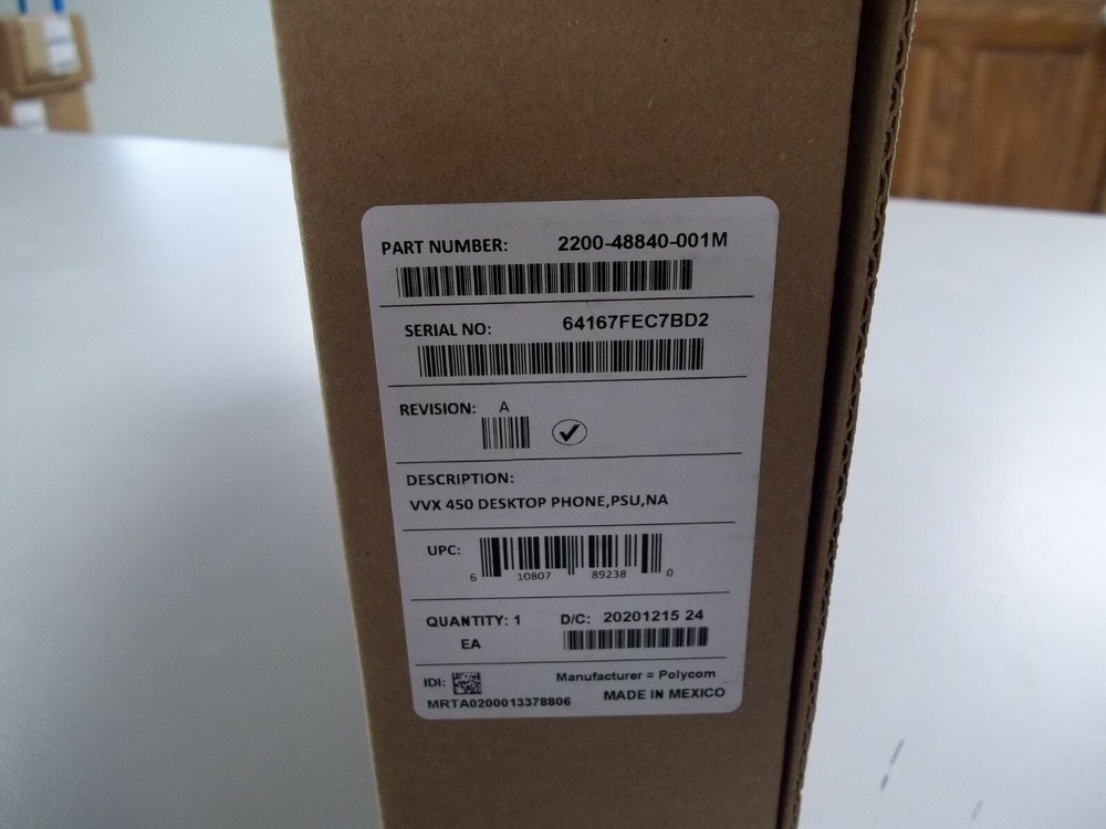 poly vvx450 desk phones