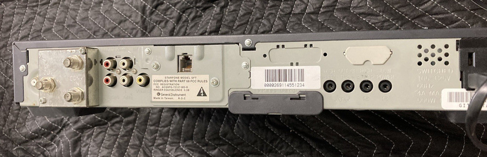 General Instrument Catv Converter Box DCT1134