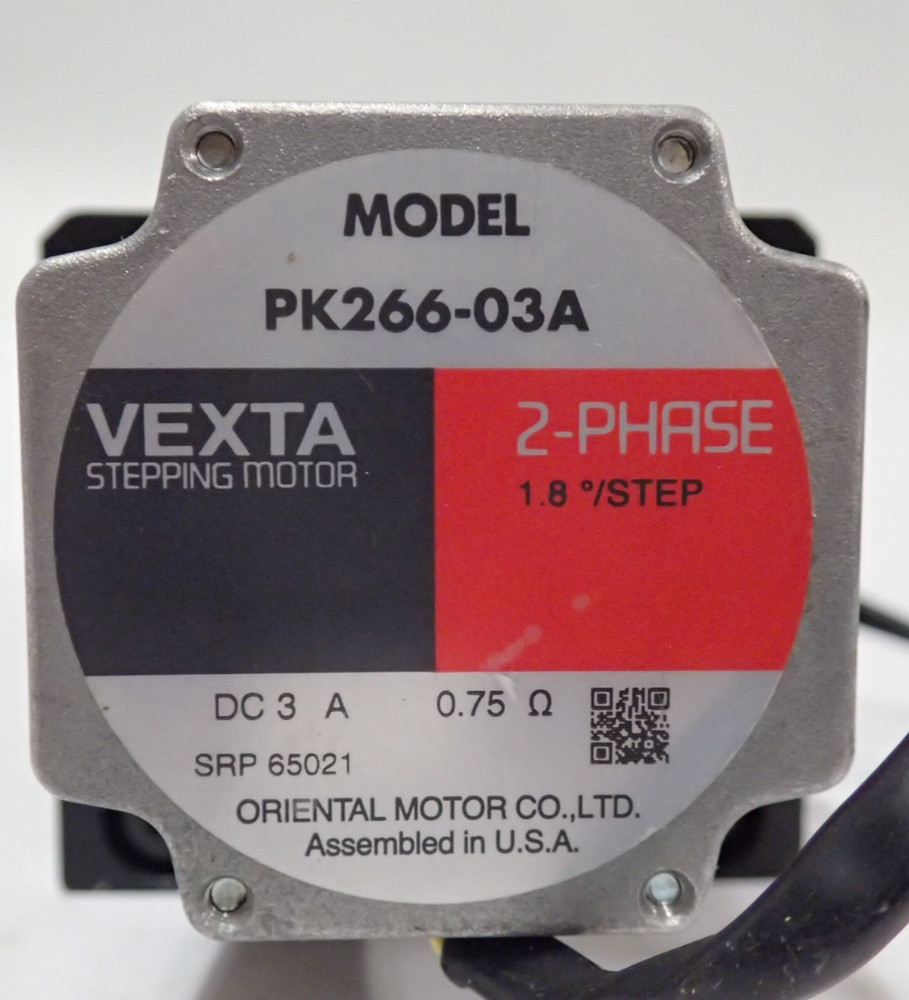 VELMEX MN10-0050-E01-21 BISLIDE+VXM-2 CONTROLLER+VEXTA PK266-03A MOTOR TESTED