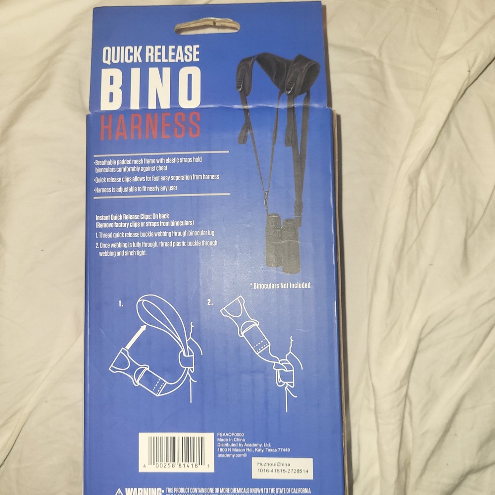 QUICK RELEASE BINO HARNESS