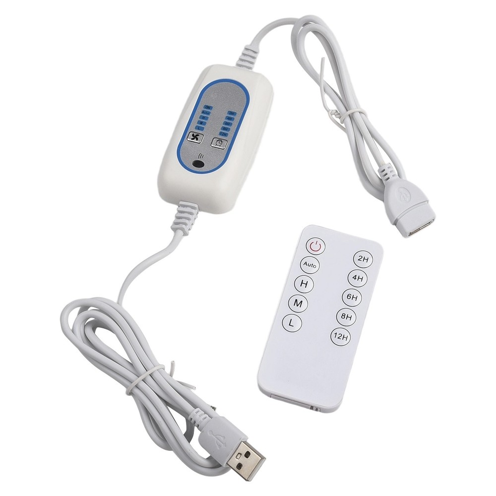 For USB Powered Devices Timer Switch 4 Speed Adjustable Extension Cable