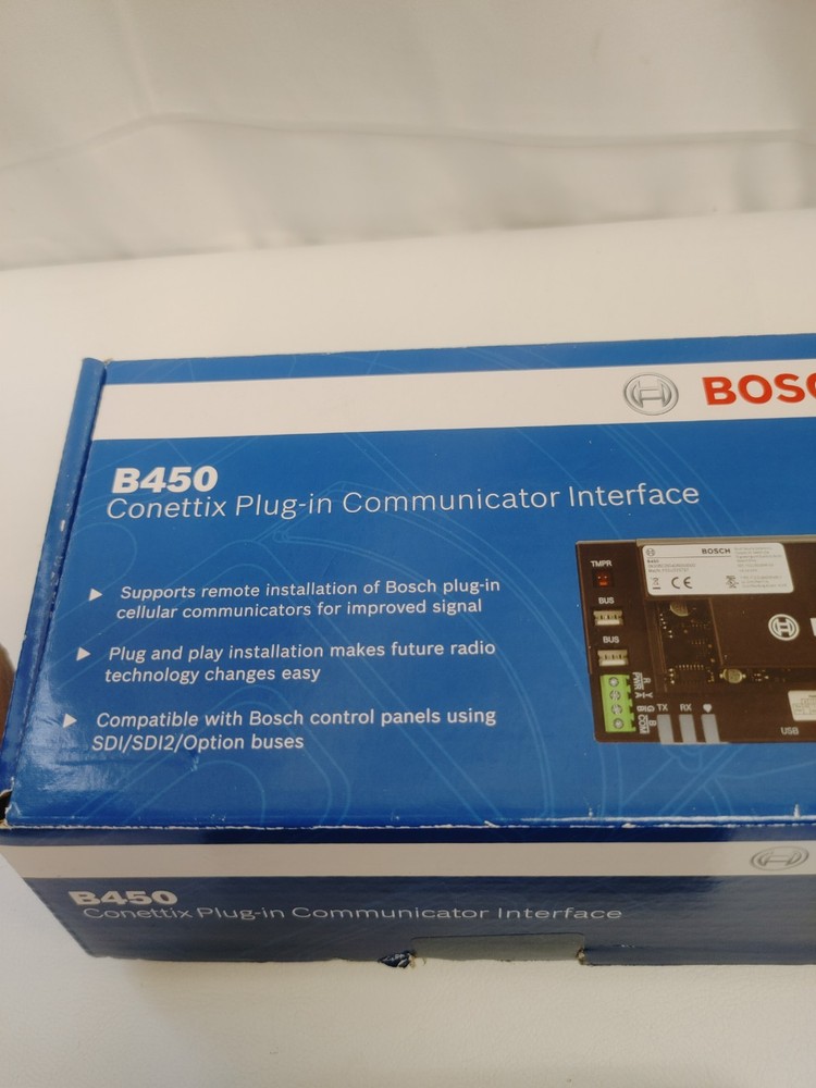 Bosch B450 Conettix Plug-in Communicator Interface OPEN BOX, UNUSED
