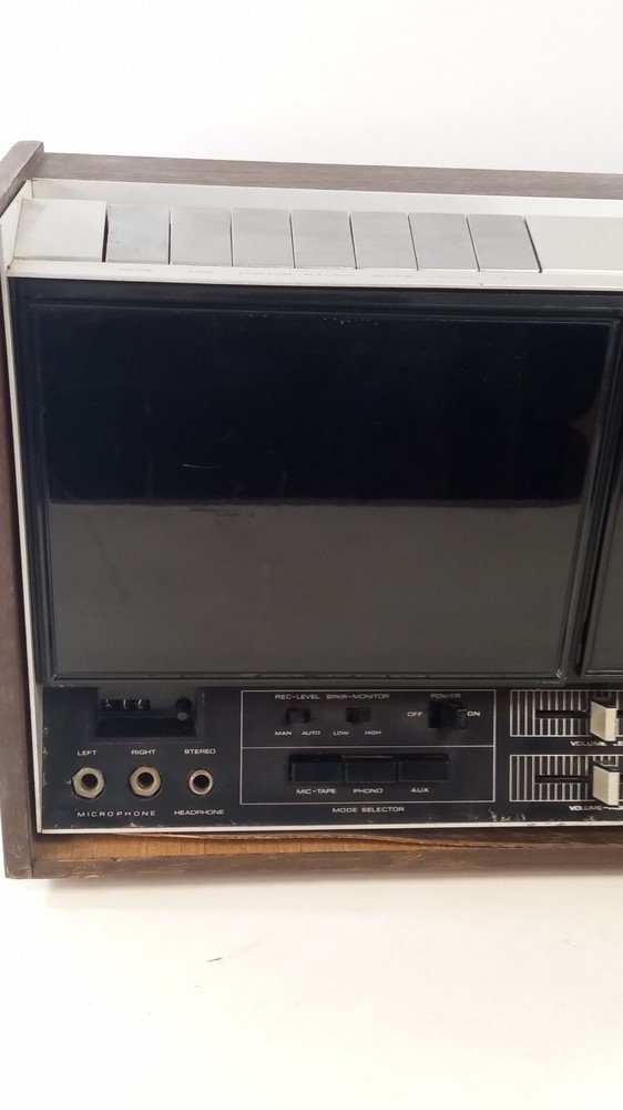 RARE Vintage Ampex Micro 87 Powered Cassette Deck - Tested READ