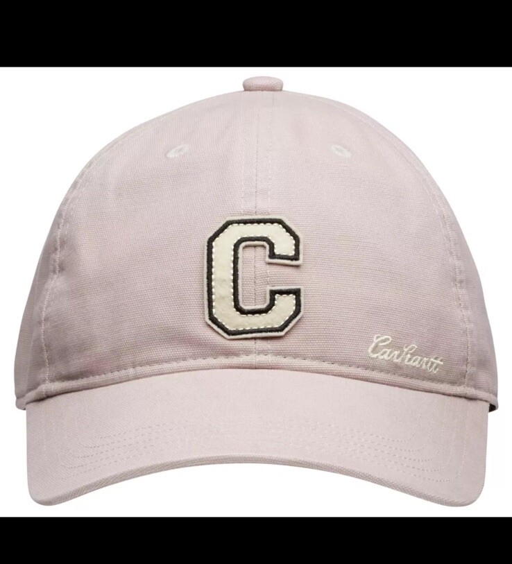 CARHARTT "C" Womens Baeball Hat, Script Authentic Washed Cotton Canvas Cap