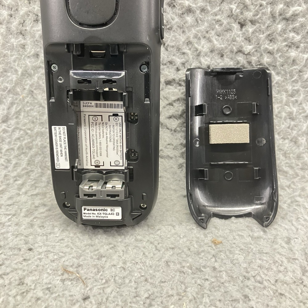 Panasonic KX TGLA40 B Handset Only | No Batteries or Base replacement Part