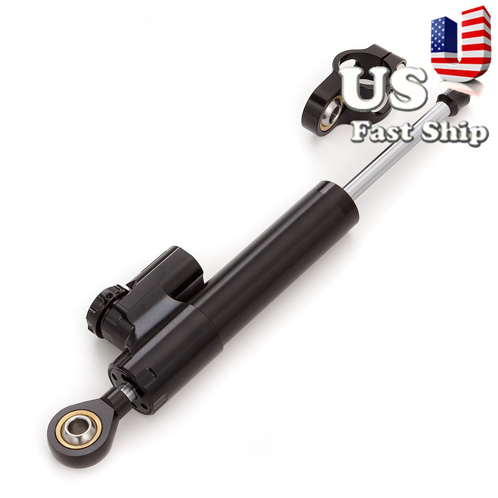 For CB600F HORNET 2007-2016 15 Steering Damper Stabilizer Mount Bracket Kit BLK