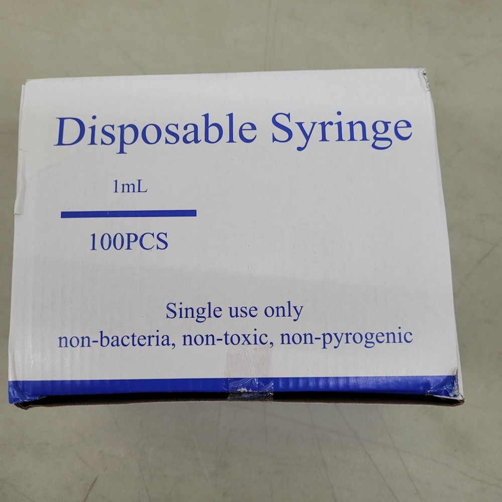 Disposable Syringes - 100pcs