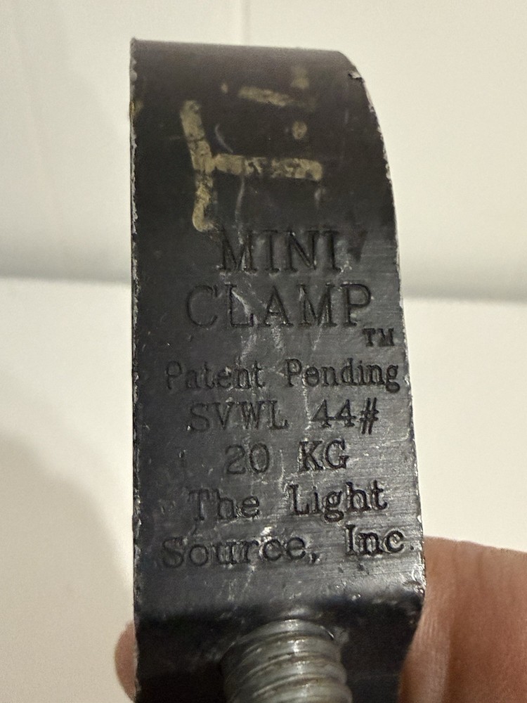 The Light Source MNB Mini-Clamp, Black