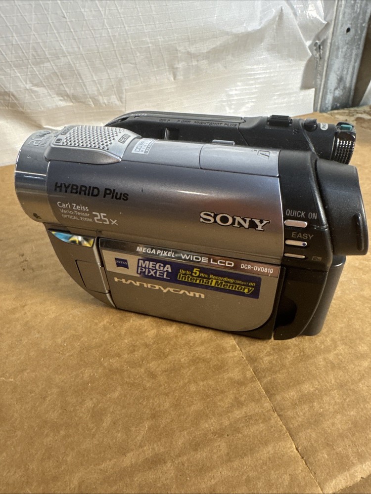 Sony Handycam DCR-DVD650 Camcorder – Untested