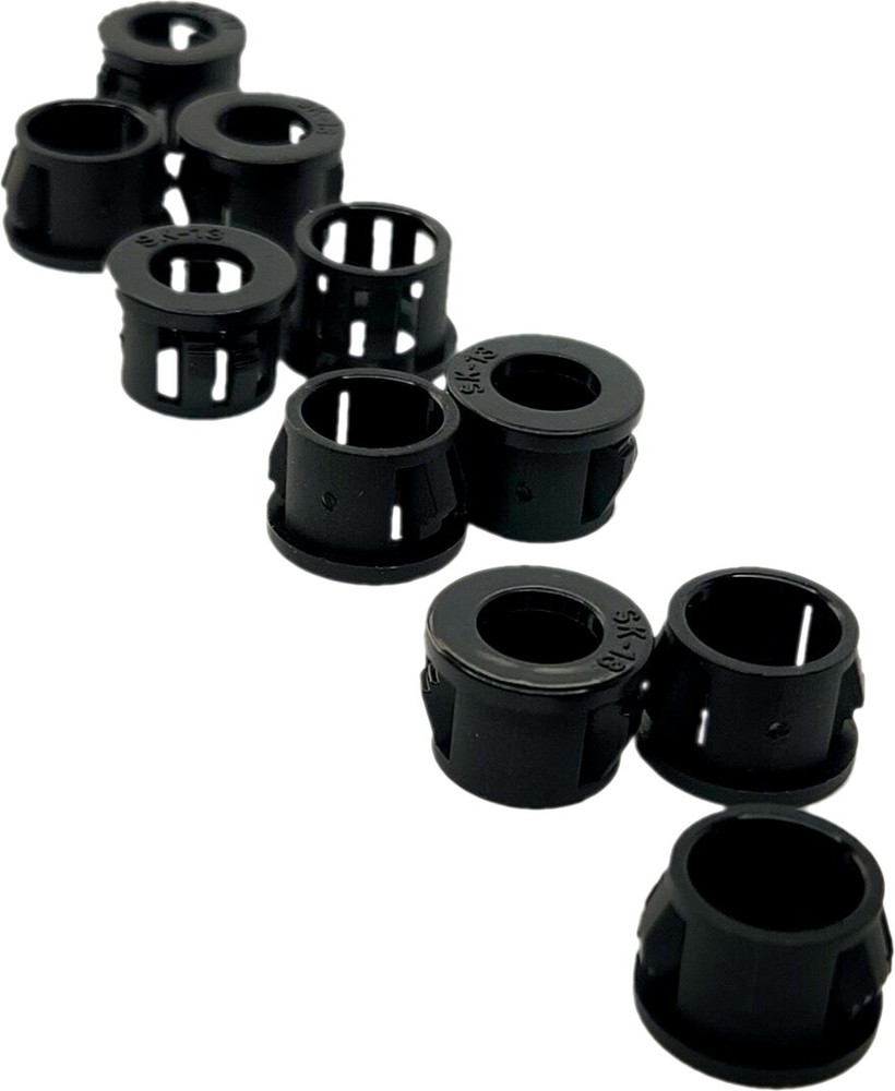 Sky High Car Audio Plastic Grommets 100 Pack for 8ga B