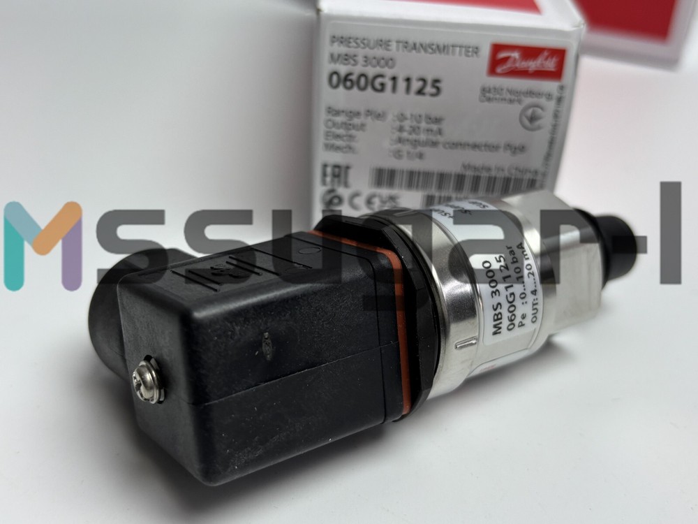 1pcs Danfoss PRESSURE TRANSMITTER MBS3000 060G1125