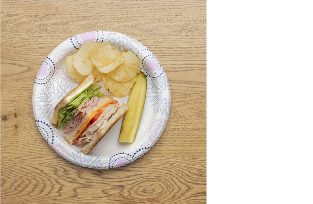 Great Value Disposable Paper Plates, 8.5", 200 Count