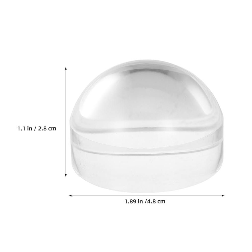 Desktop Paperweight Office Keepsake 8x Acrylic Clear Paperweights