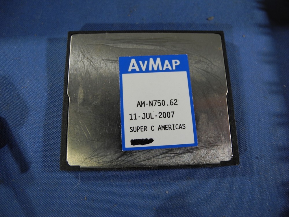 GEOPILOT AvMap with Manual, gets error on boot. (FIX / PARTS)