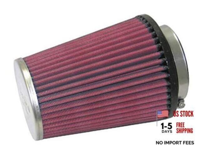 High-Flow Original Lifetime Universal Clamp-On Air Filter: High Performance,