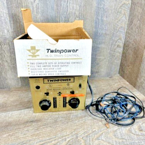 Train Max Rail Control Twin Power Remote Train Controller Model 202UL- As Is