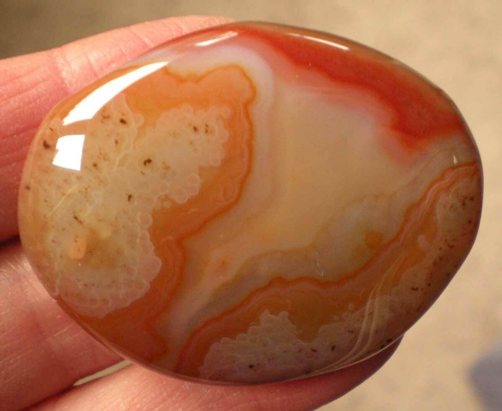 Carnelian Agate Palmstone sc707bb