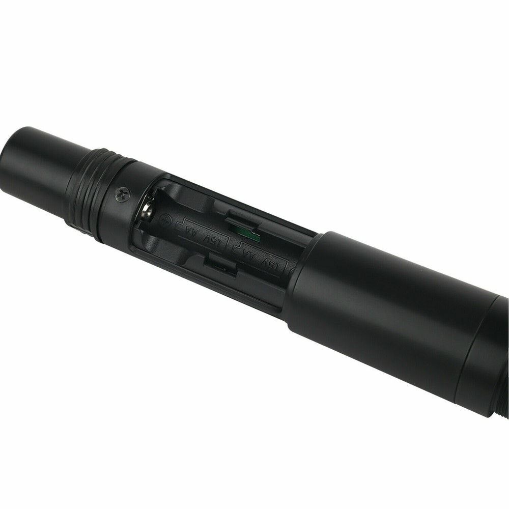 Microphone - UHF wireless handheld black 504.50 MHz lighted LCD battery powered