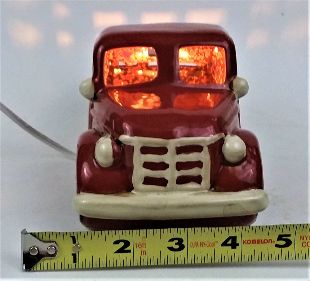 LITTLE RED TRUCK CERAMIC ELECTRIC NIGHT LIGHT