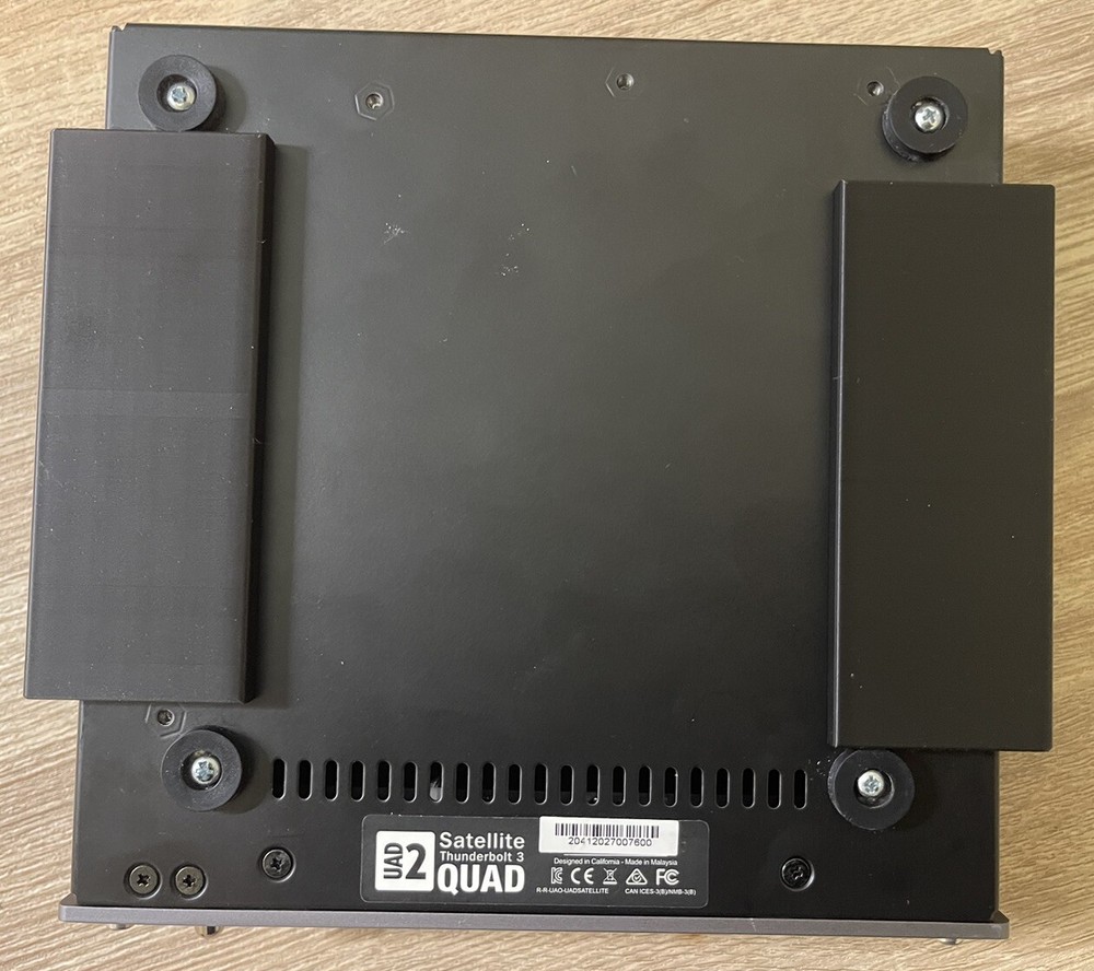 Universal Audio uad-2 satellite thunderbolt 3 Custom Bracket/Mount Under Desk