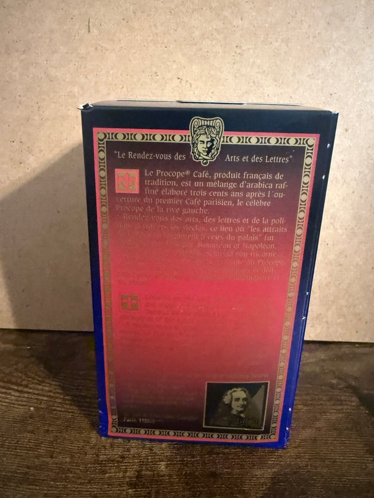 Gevalia Le Procope Voltaire Ground Coffee 8 oz Box