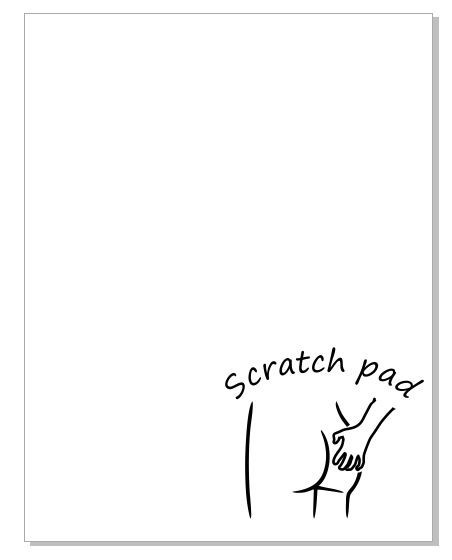 Scratch Pad Notepad NP31