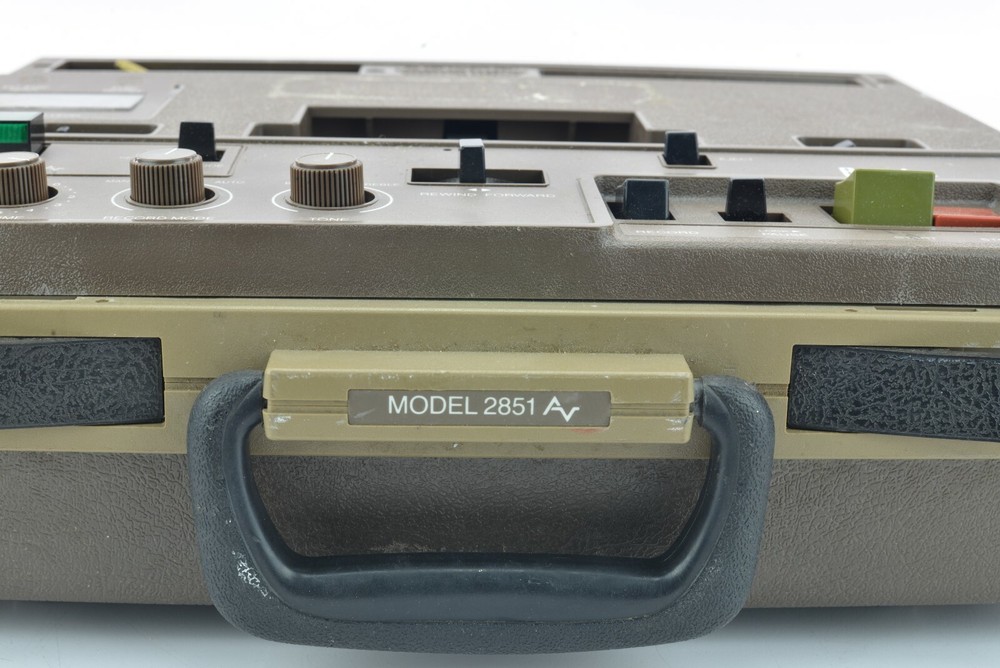 Recordex Cassette Systems Model 2851 Portable Cassette Player