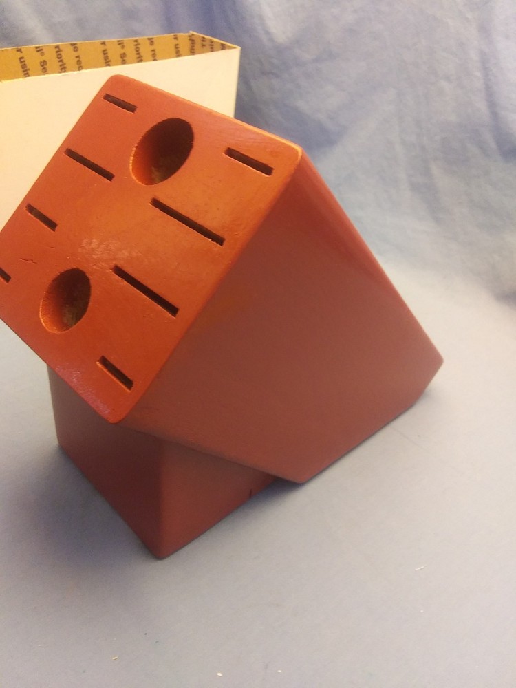 RED Nice Used Cutco Homemaker RED BLOCK ~ C Zoomable Pics