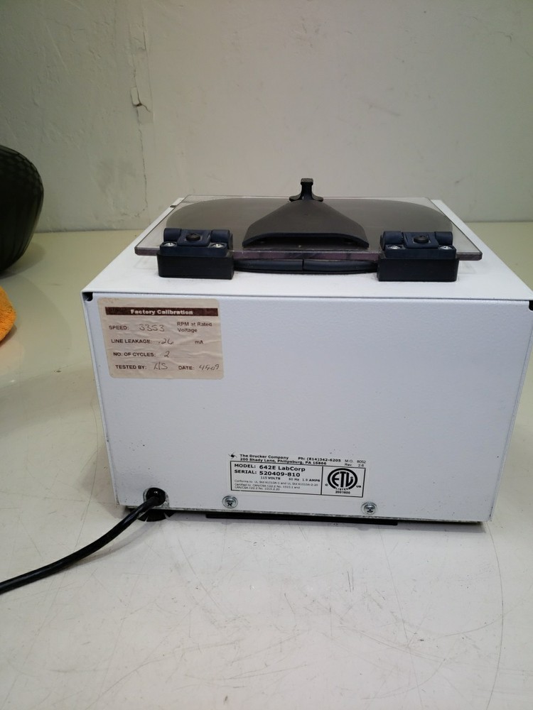 LabCorp Horizontal Separation Centrifuge 642E Horizon Mini E - TESTED