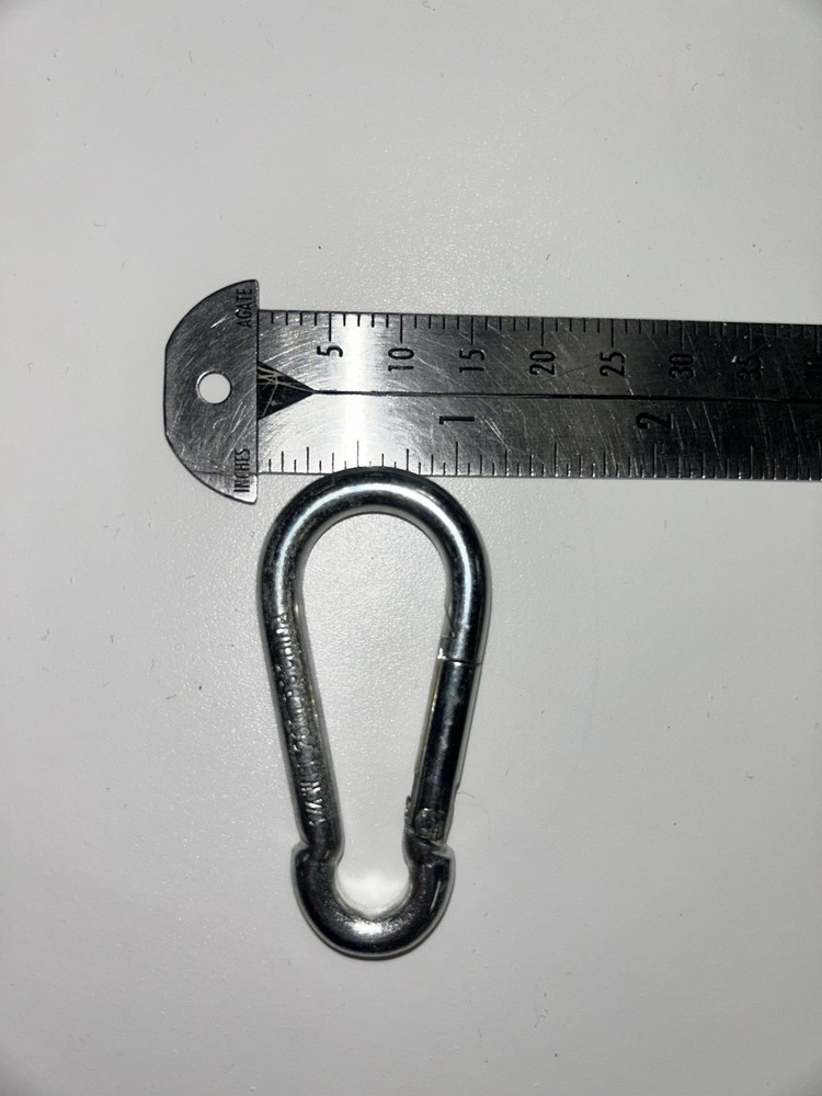 2.25” X 1” Spring Clip Carabiner