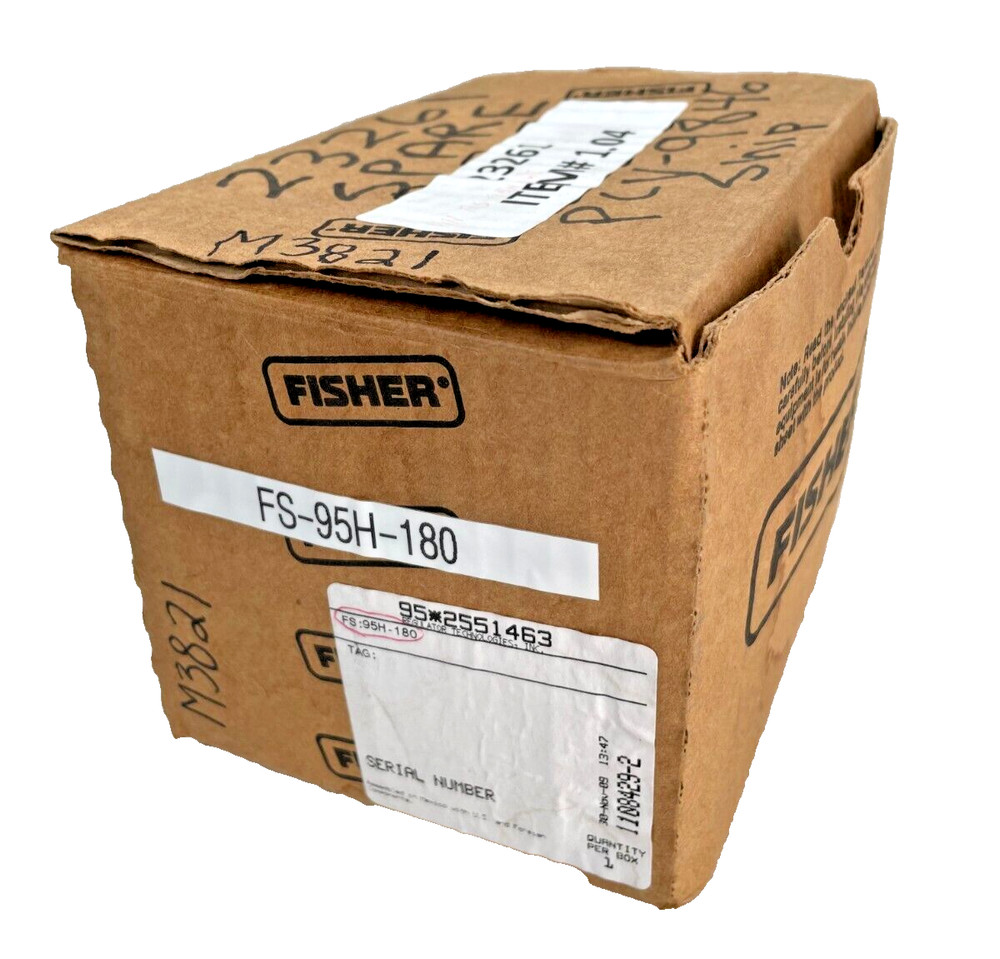 Fisher Controls Type 95H-180 1/4" NPT Stainless Steel Regulator Valve 300Psi Max