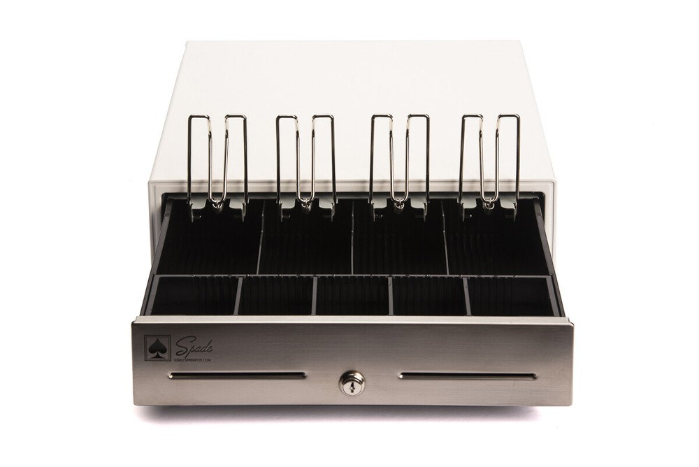 Spade POS Cash Drawer Small White