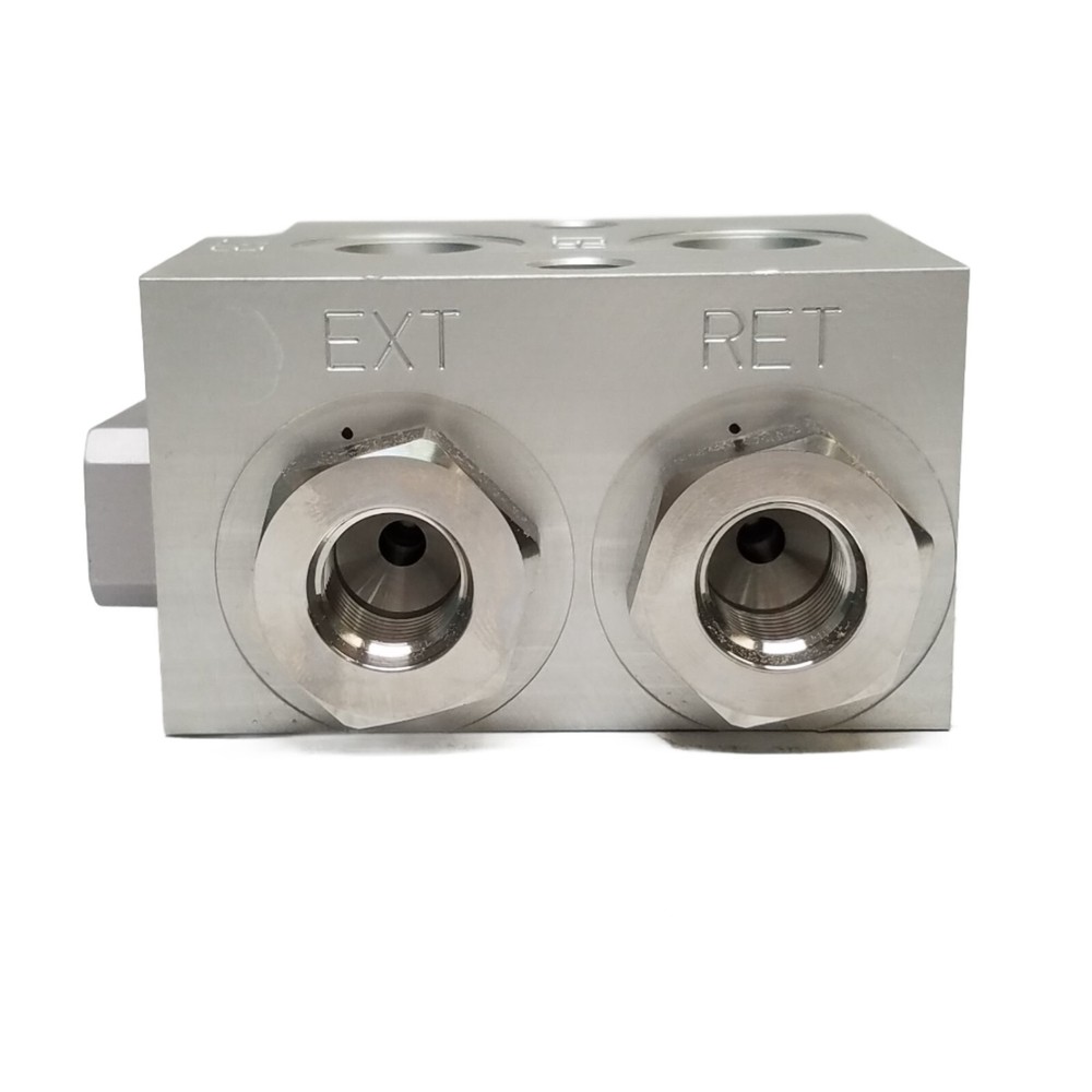 Atlas Hydraulic Dump Trailer Conversion Kit 12K 48" Hose Add-on Kit Single Leg