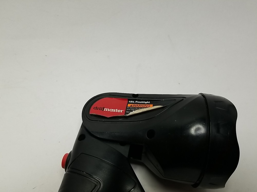 Drill Master 62869 Cordless 18 Volt Flashlight, Bare Tool Only
