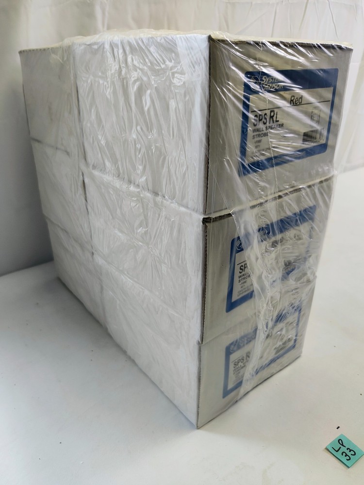 HONEYWELL WALL SPEAKER STROBE SPSRL 6 PACK SEALED