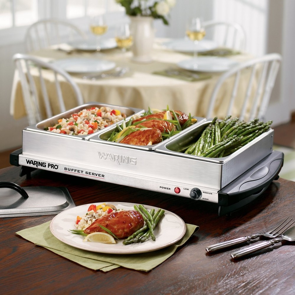Waring Pro BFS50B Professional Buffet Server and Warming Tray