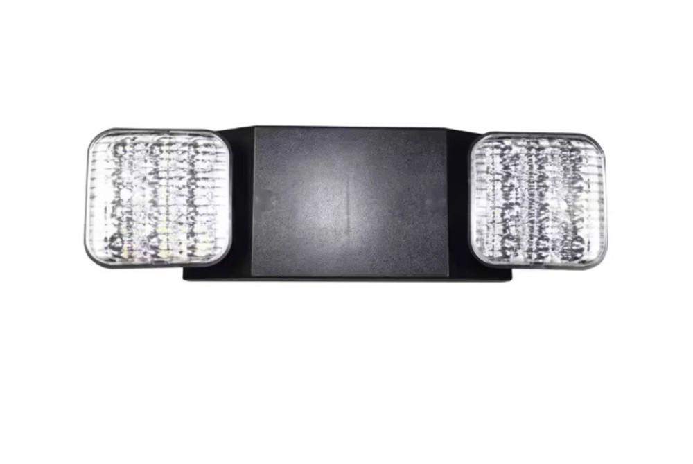 Commercial Electric 11-Watt Equivalent Rectangle LED Black Emergency Light