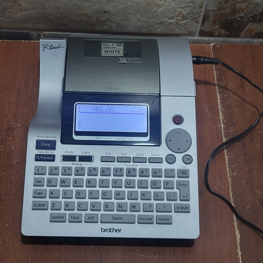 Brother PT 2700 Desktop Labeling System