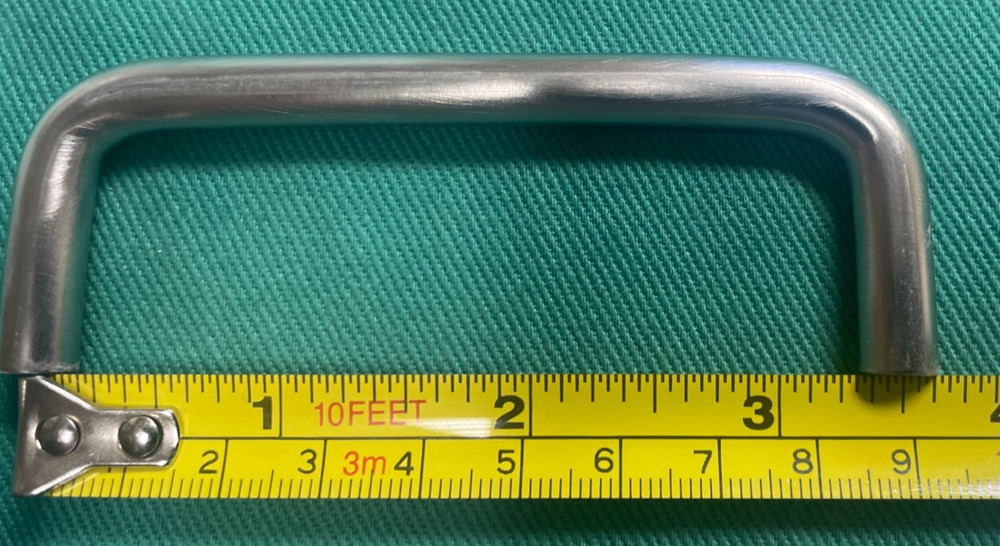 Ives Allegion Drawer pull #B26D 3 1/2 " Wire Pull Silver US26D