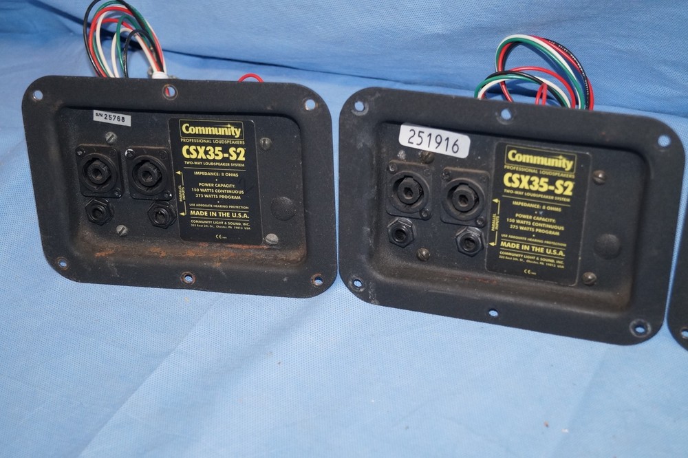 Community Crossover From A CSX35-S2 Speaker 2-Way With Horn