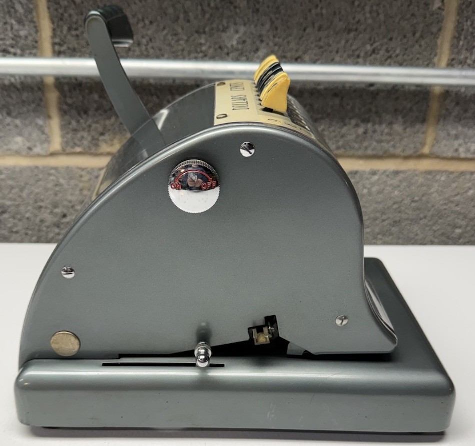 Paymaster S 600 Vintage Check Writer Machine With Key Unique