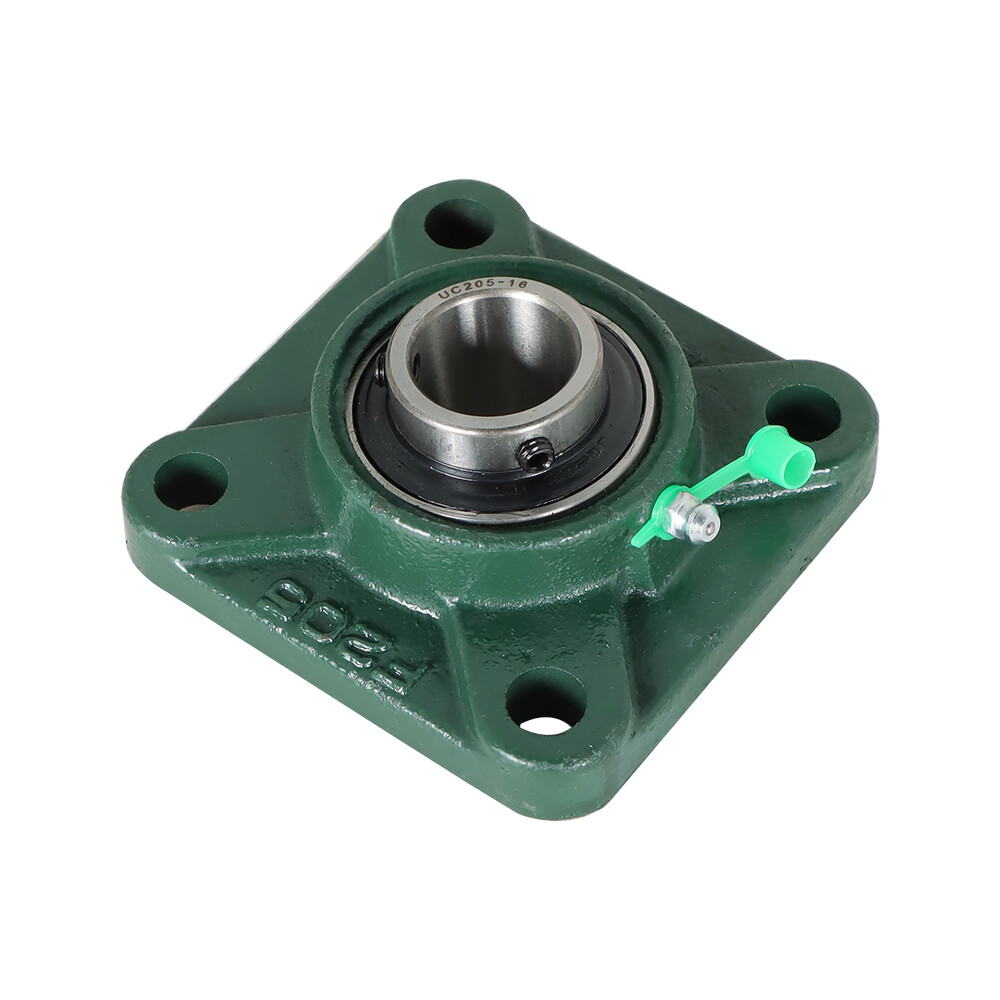 10 Pack UCF205-16 Pillow Block Flange Bearing 1" Bore 4 Bolt Solid Base