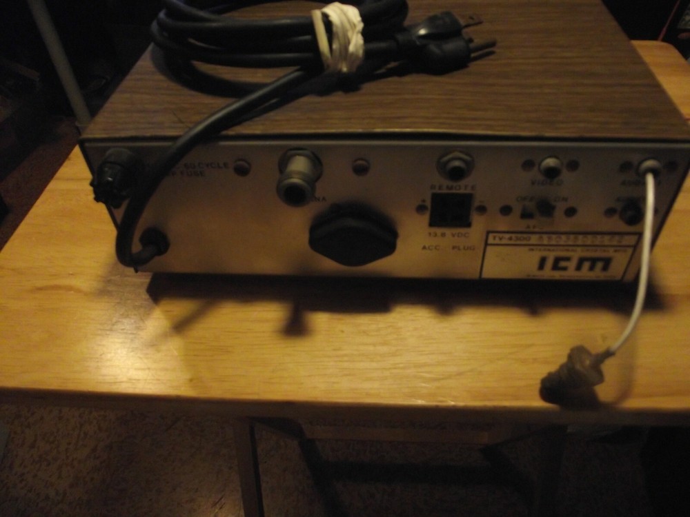 ICM INTERNATIONAL SATELLITE RECEIVER