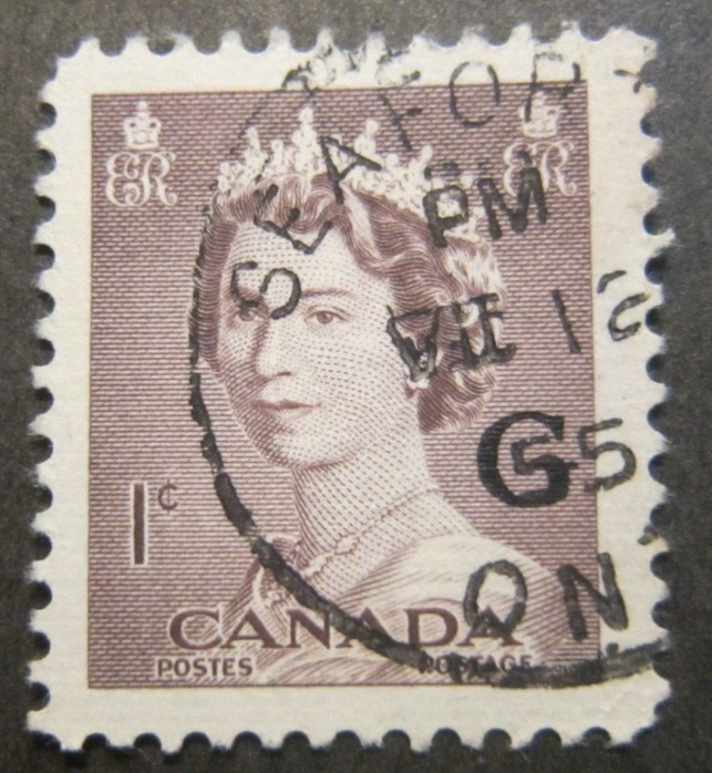 Canada #325 CDS Cancel Seaforth, ON {ebhs103}