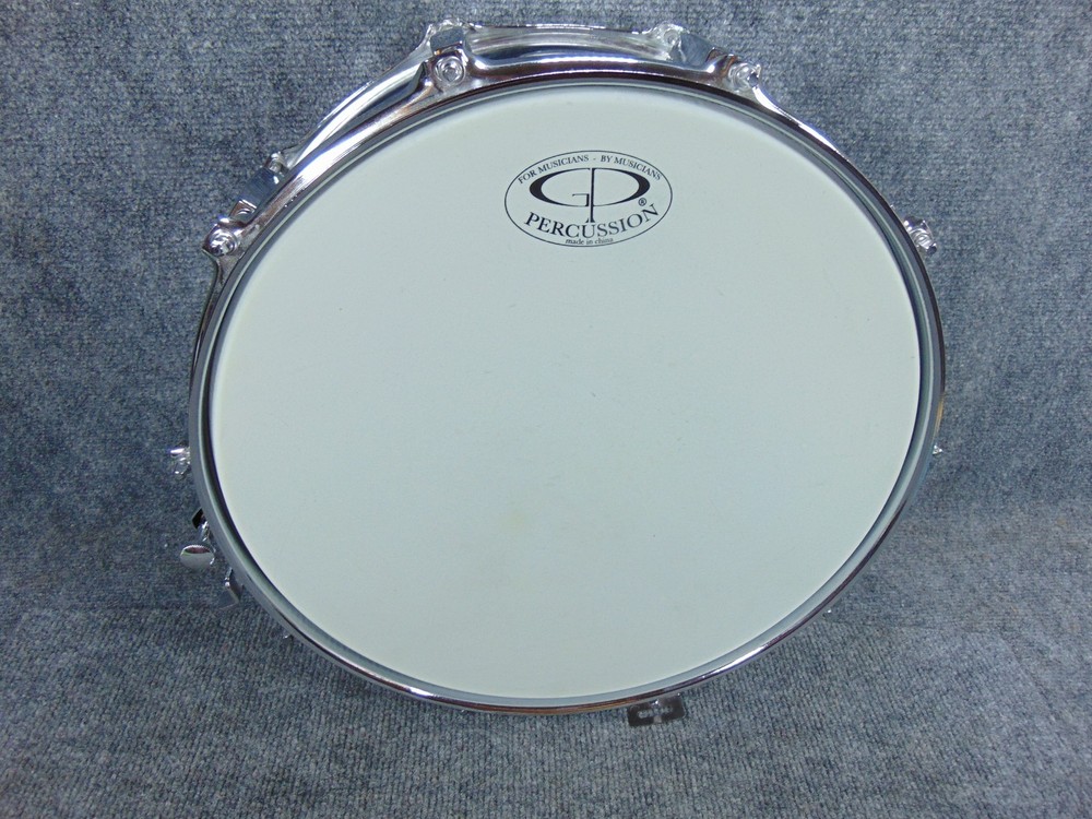 GP Percussion 14" Snare Drum Chrome Stand Bag Backpack Student Practice
