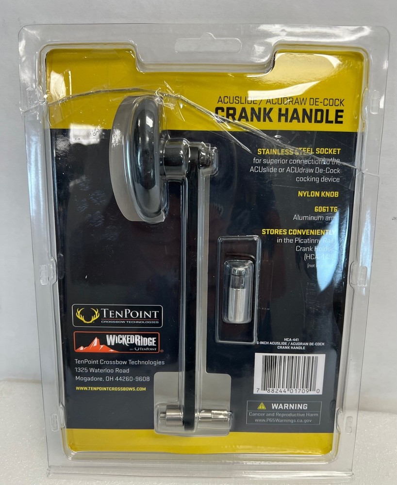 TenPoint 6" Fixed Crank Handle -damaged packaging